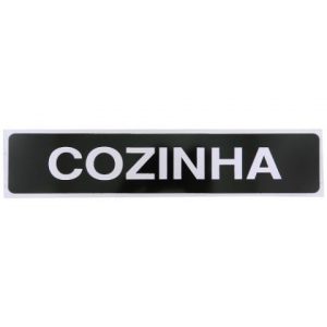 PLACA SINALIZACAO COZINHA - JA