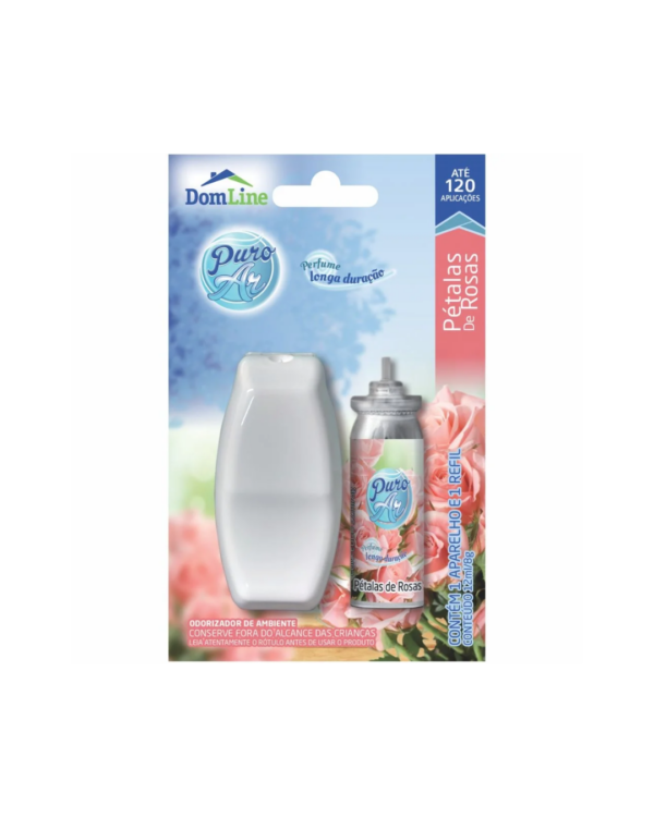 DESODORIZADOR PETALAS DE ROSAS CLICK C APARELHO 12ML - PURO AR