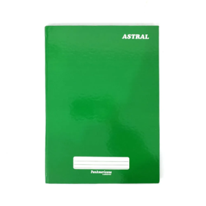 caderno pan cd verde