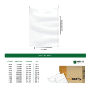 envelope branco