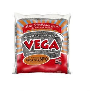 PALHA DE ACO FINA NO. 0  C/ 25GR - VEGA