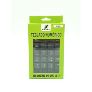 TECLADO NUMERICO USB PRETO REF XC-TN-01 - X-CELL