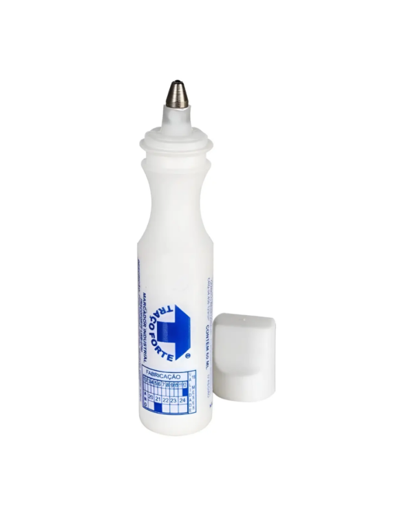 MARCADOR INDUSTRIAL TRAÇO FORTE BRANCO LWB-0700 - BADEN