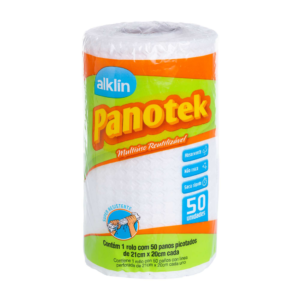 PANO MULTIUSO REUTILIZAVEL C/ 50UN PANOTEK - ALKLIN