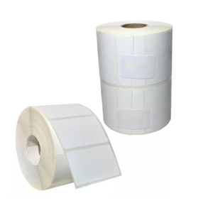 ETIQUETA ROLO 50 X 30 X 1 COUCHE BRANCO C/ 909UN - BRM