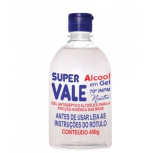 ALCOOL 70° INPM 450G GEL - SUPER VALE