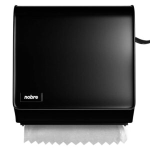 SUPORTE PAPEL TOALHA ROLO ALAVANCA PRETO - BRAVE