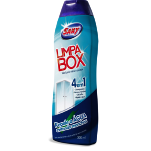 LIMPA BOX VIDROS E AZULEJOS 300ML - SANY