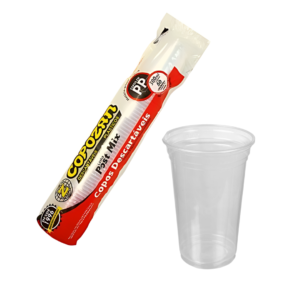 COPO DESC. TR 300ML LISO C/ 50UN PP - COPOZAN