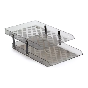 CAIXA CORRESPONDENCIA MOVEL DUPLA FUME REF.10050046 - MAXCRIL