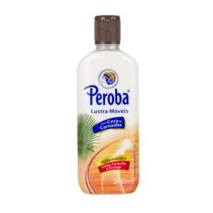 LUSTRA MÓVEIS C/ CERA CARNAÚBA 200ML - PEROBA