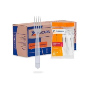 GARFO REFEICAO MASTER CRISTAL C/ 50UN - PLAZAPEL