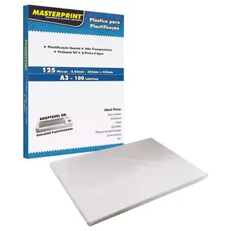 plastico para plastificação
