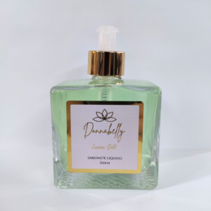 SABONETE LIQUIDO LUMINA GOLD GARDEN ROYAL 350ML C/ PUMP - DONNABELLY