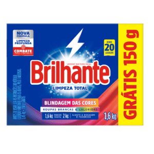 SABAO PO LIMPEZA TOTAL 1,6KG - BRILHANTE