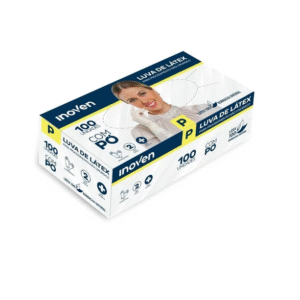 LUVA LATEX PROCEDIMENTO  C/ 100UN - INOVEN