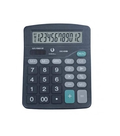 CALCULADORA 12 DIG EXC-838B - EXOCELL