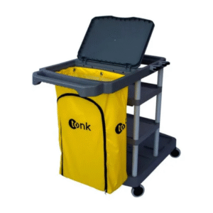 CARRO FUNCIONAL PRETO C/ BOLSA AMARELA - TONK