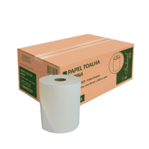 PAPEL TOALHA ROLO 20 X 200M 24GR 100% CEL. C/ 6UN REF.24-29 - IPEL