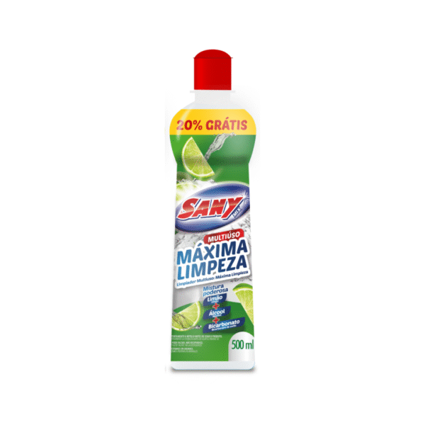 MULTIUSO C LIMAO+ALCOOL+BICARBONATO 500ML - SANY