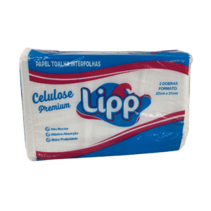 PAPEL TOALHA 20 X 21CM 100% CEL. C/ 1000FLS - LIPP