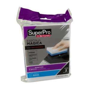 ESPONJA MAGICA BRANCA 110MM X 70MM C/2UN REF.SP9446 - SUPERPRO BETTANIN