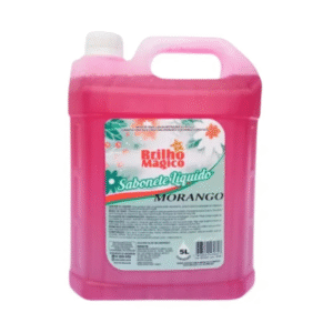 SABONETE LIQUIDO MORANGO 5L - BRILHO MAGICO