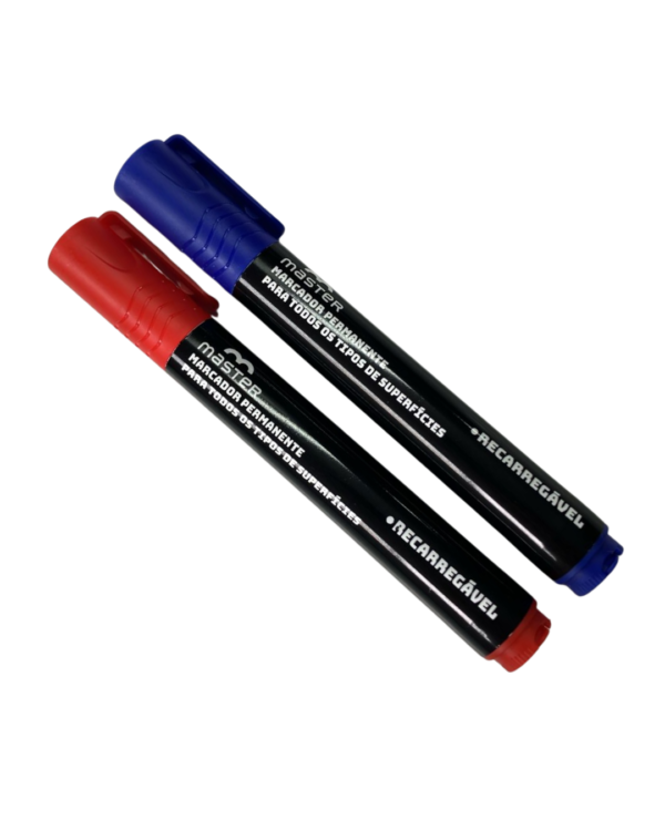 marcador permanente recarregável master