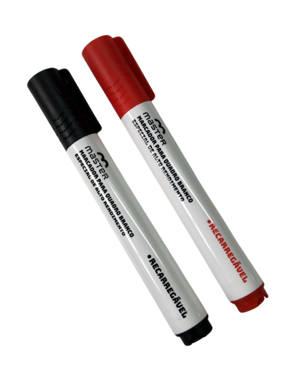 marcador quadro branco recarreg. master