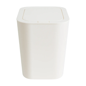 LIXEIRA 12L PUSH CLICK branca TONK (1)