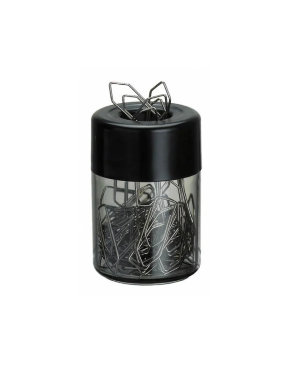 PORTA CLIPS COM IMÃ PRETO RADEX