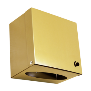 SUPORTE PAPEL TOALHA AÇO DOURADO - BIOVIS