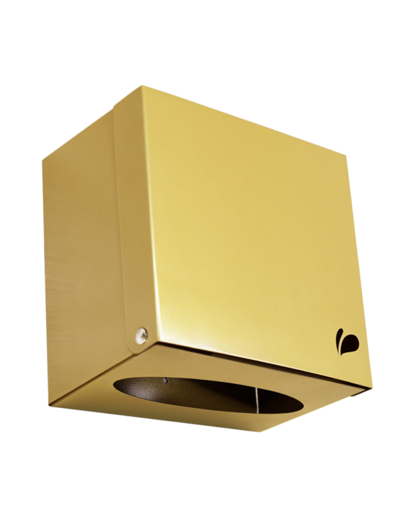 SUPORTE PAPEL TOALHA AÇO DOURADO - BIOVIS