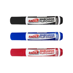 MARCADOR RECARREGAVEL FLIP CHART - RADEX