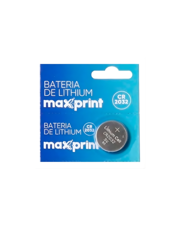 BATERIA LITHIUM CR2032 3V - MAXPRINT