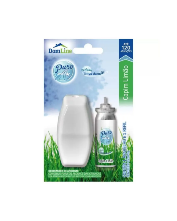DESODORIZADOR CAPIM LIMAO CLICK C APARELHO 12ML - PURO AR