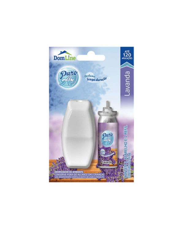 DESODORIZADOR LAVANDA CLICK C APARELHO 12ML - PURO AR