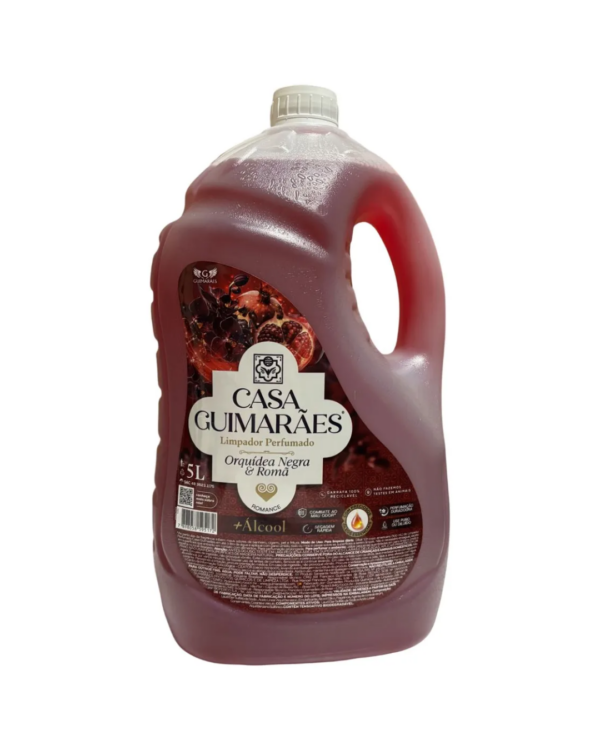 LIMPADOR PERFUMADO ORQUIDEA NEGRA E ROMA 5L - GUIMARAES
