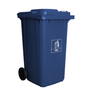LIXEIRA CONTENTOR 240L C/ RODAS AZUL - NOBRE