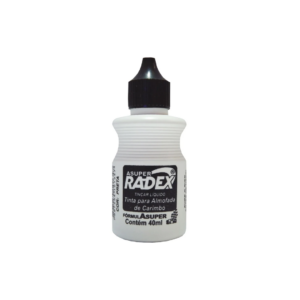 TINTA CARIMBO PRETA 40ML - RADEX