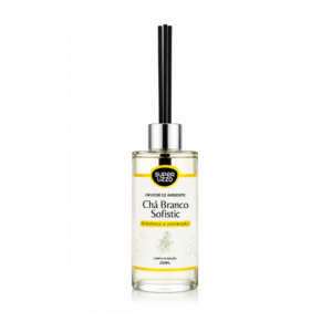 DIFUSOR AMBIENTE CHA BRANCO SOFISTIC 200ML - SUPER UZZO