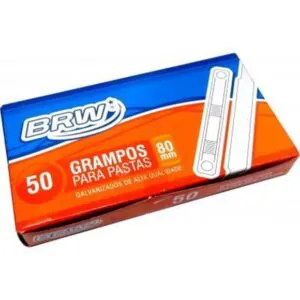 GRAMPO TRILHO METAL C/ 50UN - BRW