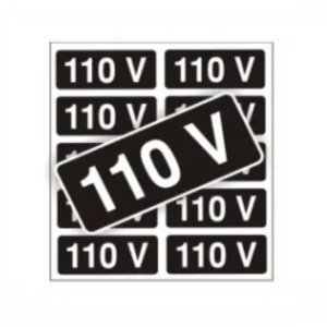ADESIVO SINALIZACAO 110V C/ 10UN - JA