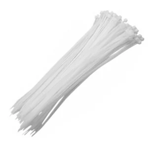 ABRACADEIRA NYLON BRANCA C/ 100UN - FRONTEC