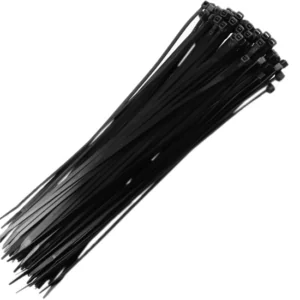 ABRACADEIRA NYLON PRETA C/ 100UN - FRONTEC