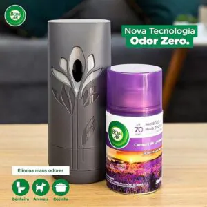 DESODORIZADOR BOM AR FRESHMATHIC C/ APARELHO LAVANDA 250ML - AIRWICK