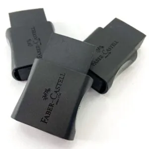 BORRACHA PRETA C/ CAPA - FABER-CASTELL