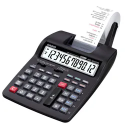 CALCULADORA 12 DIG C/ IMPRESSÃO HR-100RC - CASIO
