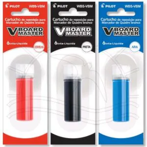 CARTUCHO REPOSICAO P/ MARCADOR QUADRO BRANCO WBS-VBM - PILOT