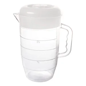 JARRA PLASTICA C/ TAMPA TRANSPARENTE 3L - PLASVALE